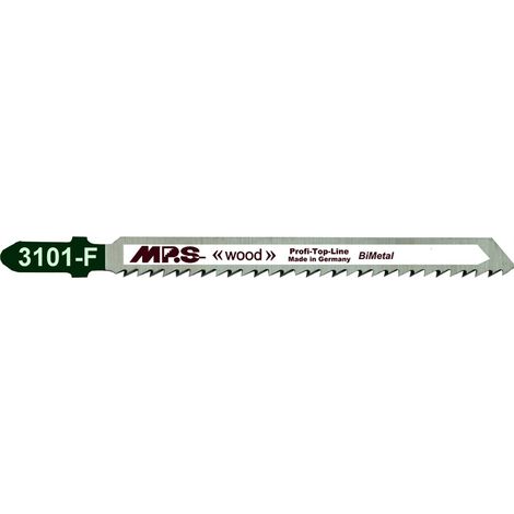 Hoja sierra calar MPS 3101-F bimetálica 10 TPI para cortes precisos en madera y HPL