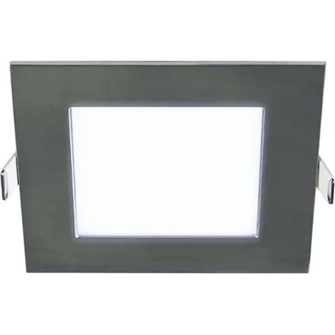 Faretto LED da incasso quadrato, grigio, 12 x 12 cm  Faretto LED da 6W CCT (1/5)