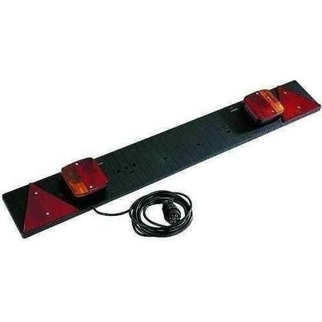 Rampe de feux plastique 1m – 4 fonctions, câble 4m, fiche 7 broches