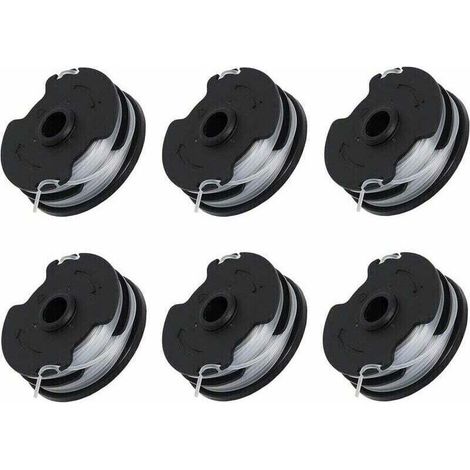 Set of 6 replacement spools for cordless brush cutter (1/5)
