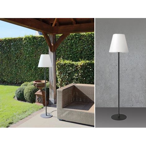LED Aussenstehleuchte mit 3m Kabel für Garten & Terrasse, IP65 - 150cm hoch (1/5)