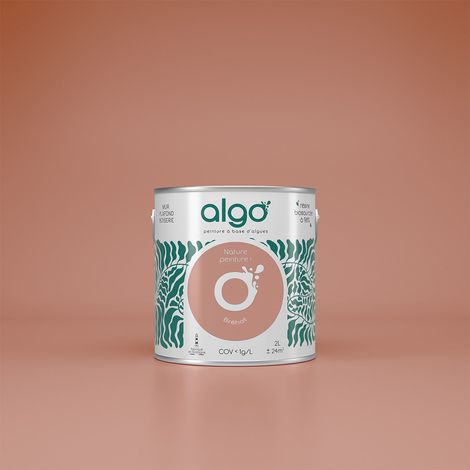 Peinture écologique Algo - Rose Bréhat - 2L / Satin