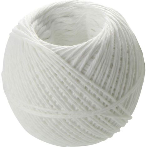 Corde Alimentaire 80 m - Valable pour Four, friture - Blanc - 1 pièce (1/2)