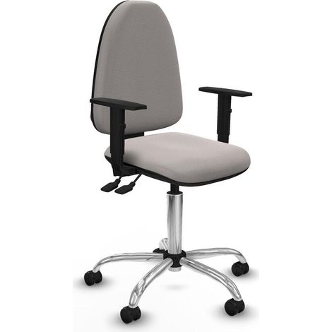 Piqueras y Crespo B1D05RF Chaise de bureau blanche ergonomique