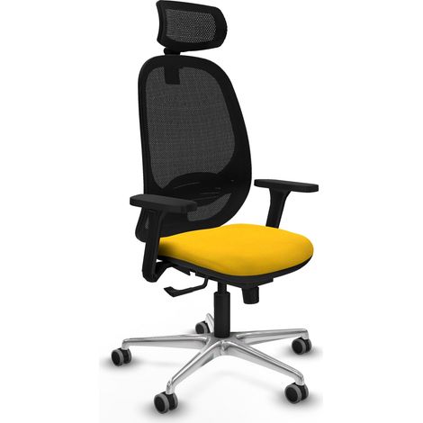 Bürostuhl piqueras y crespo Cilanco schwarz Schaumstoff hoher Dichte (1/2)