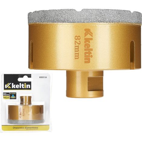 Broca de diamante para cerámica de 82 mm M14 (30) (1/3)