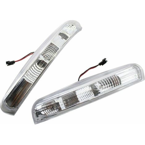 1 par de luces LED de repuesto para espejo retrovisor de coche, intermitentes, para Chevrolet Captiva 2007-2014, color blanco