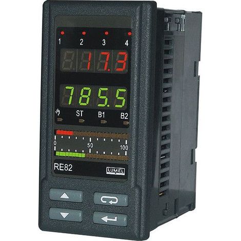 Dispositivo de control Lumel RE82 110100P0 2 salidas relé 96x93x48 mm