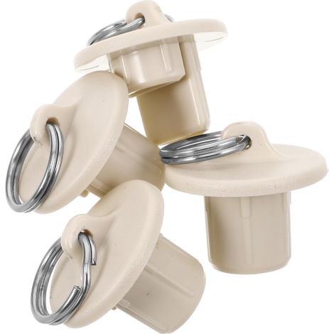 Bouchon D’extrémité pour Store Enrouleur Extérieur, 4 Pièces, Plastique Beige, Remplacement Facile, pour Rideaux et Pare-Soleil de Balcon (1/5)