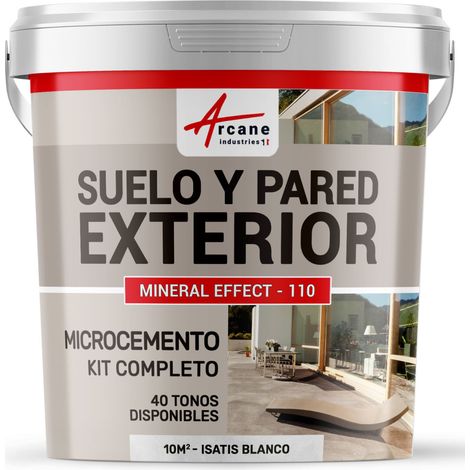 Microcemento para exteriores: suelos, muros, terrazas, balcones, escaleras