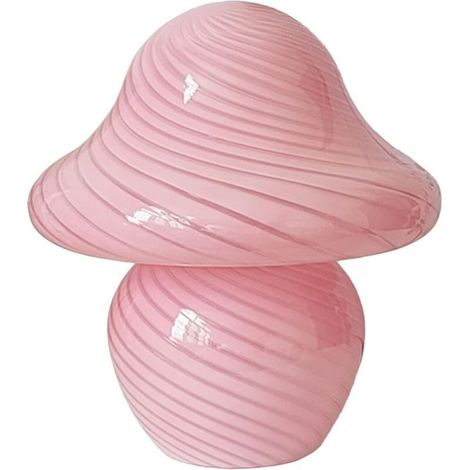 Lampe à poser Lampe en pierre et verre fumé Marron - Sergé tricolore rose obscurcissant