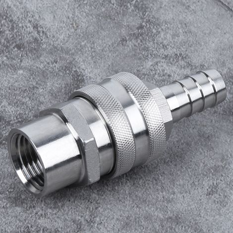 Accessoires pour raccord rapide de pompe à bière, filetage femelle NPt 1/2 pouce, embout cannelé 1/2 pouce (1/5)
