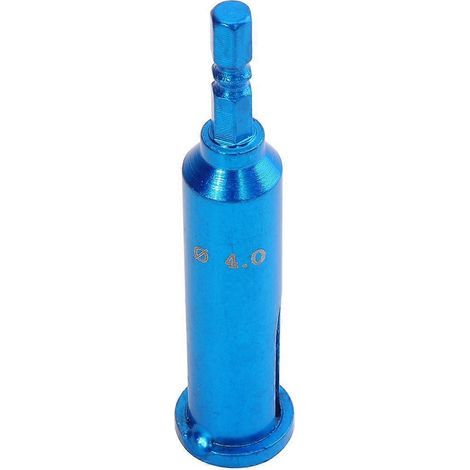 3-adriger BV-Sechskant-Drahtverbinder mit selbstabisolierender Ader (Blau) – 9,5 x 2 x 2 cm (1/3)