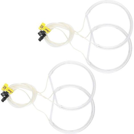 Weiße CCFL-Angel-Eyes-Halo-Ringe mit hoher Helligkeit, passend für E46 (1/5)