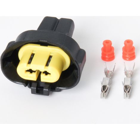 The OPAI 2P connector is used for fog lights and headlights on Nissan Sylphy, Livina, and Tiida H8 and H9 models (DJ70238Y-2.8-2). (1/4)