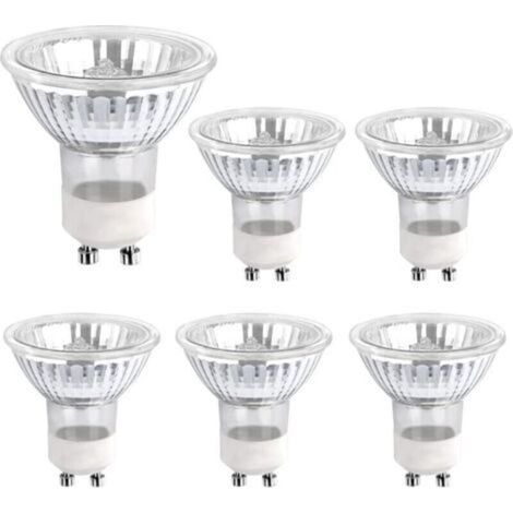 Ampoule Halogene GU10 35W 230V, 380lm Blanc Chaud 2700K, Dimmable Ampoule Spot Halogene, pour Lumire d\'armoire, Lumires d\'exposition, pack de 6 (1/5)
