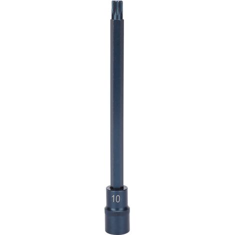Embout de tournevis 12 pans, douille carrée 1/2 po, acier allié S2, M10, outil de visserie 200 mm