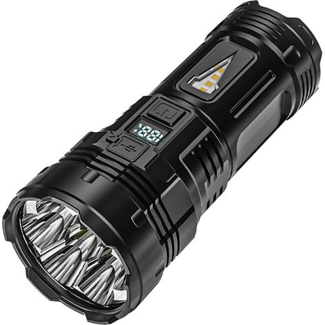 Générique Petite lampe de poche, lampe de poche - Lampes de poche de poche à haute luminosité, torche LED, lampe à main à lumière forte et à haute luminosité, lampe de poche super lumineuse (1/5)