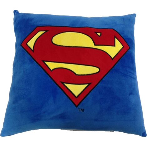 Cuscino superman tessuto morbido 18x18 pollici