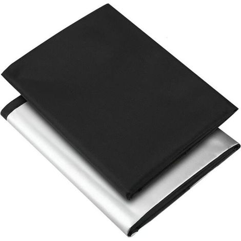 Persianas opacas sin necesidad de taladrar - 200x145 cm, parasol portátil para ventanas, tejido opaco reductor de calor recortable. (1/5)