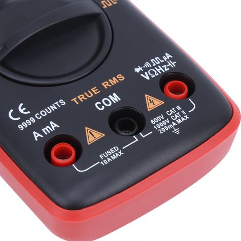 Professionelles Digitalmultimeter ZT109, 9999-Zähler, True-RMS-Messung, Amperemeter, Voltmeter, AC/DC-Ohmmeter, AliExpress: 24 , Amazon: 24 (1/5)