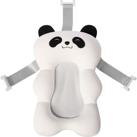 Tapis de Bain Flottant Pour Bébé, Doux Coussin de Bain Nouveau-né, Mignonne Chaise de Bain, Coussin de Baignoire Antidérapant, Bébé Baignoire Coussinet Suspension Adapté Pour Nouveau-né 0-12 Mois (1/4)