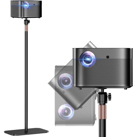Support Universel pour Projecteur – Pied réglable en Hauteur, Capacité 5 kg, avec Rotule à 360° (1/5)