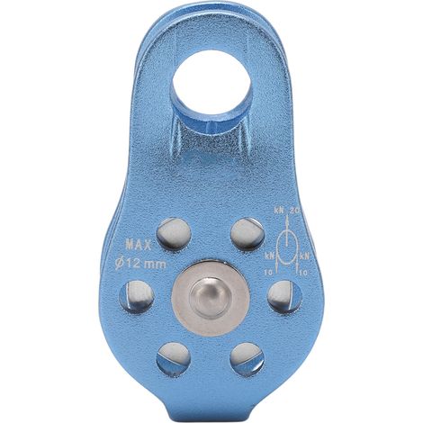 Poulie fixe simple de 20 kN pour travaux en hauteur et descente en rappel. (1/5)