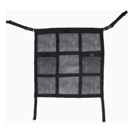Barrière Voiture pour Chien 2 Couches, 59 x 59cm Filet Chien Voiture