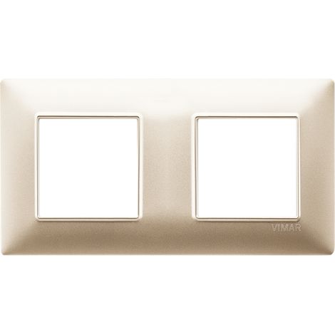 VIMAR - 14643.22 Placca 4M(2+2)int71champagne opaco