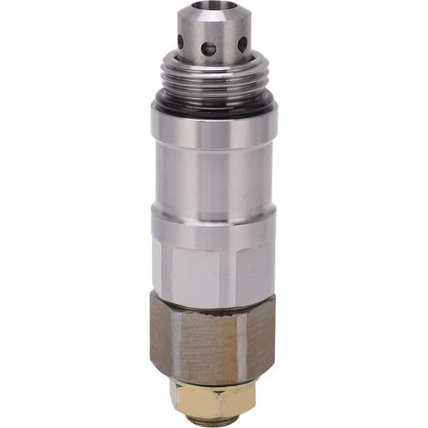 Soupape de sécurité principale JCB 25/929310, clapet de décharge TOSD-22-063, pièce hydraulique robuste, compatible engins, valve de régulation haute pression, remplacement fiable. (1/5)