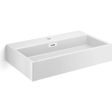 Lineabeta - Lavabo da appoggio/sospeso Quarelo con foro rubinetto