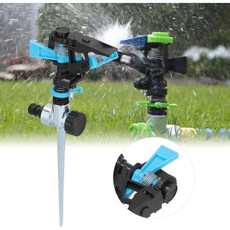 Arroseur automatique rotatif à 360° pour pelouse et jardin (plastique) (1/5)