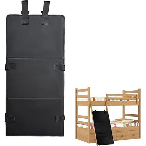 Housse d'échelle universelle pour lit superposé, lit superposé, camping-car et piscine, noir, avec 6 boucles (1/5)