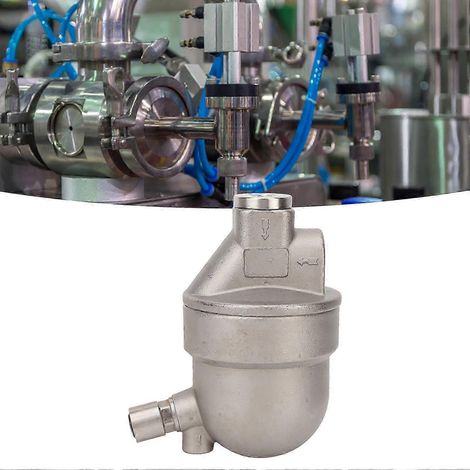 Purgeur automatique de compresseur d'air sans consommation, vanne de vidange pneumatique en acier inoxydable pour réservoir de gaz Ya S6 (1/3)