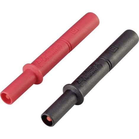 VOLTCRAFT MSL-505 starre Rallonge pour pointes de mesure kurz CAT III 1000 V, CAT IV 600 V, 10 A, pa