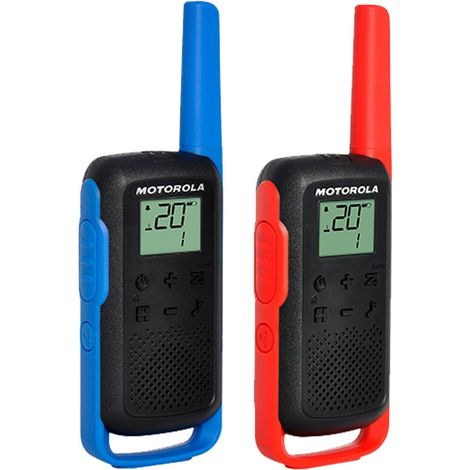 Walkie Talkie Twin Pack T62 Azul+Rojo