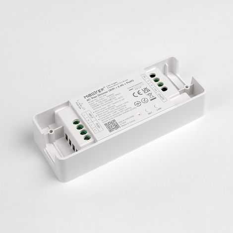 Variateur LED TRIAC WiFi MiBoxer TRI-PW High Power Compatible Télécommande RF et Bouton-Poussoir 500 W (1/3)