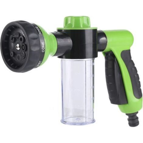 Garden sprayer, hose nozzle, 8 modes, adjustable, for car washing, cleaning and pet bathing (1/4)