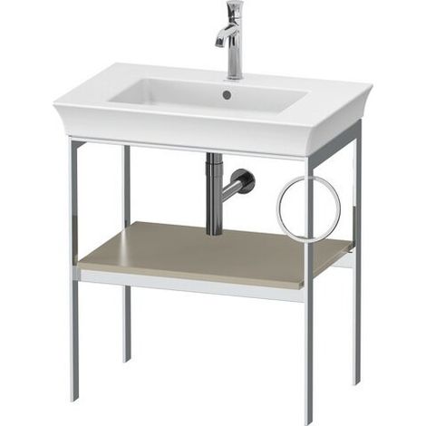 DURAVIT WT4543R6060 console métallique sur pied White Tulip (1/2)