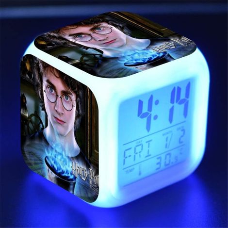 Réveil lumineux pour chambre d'enfant, réveil de chevet 8 sons (1/5)
