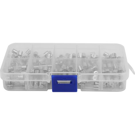 Satz mit 100 Universal-Glassicherungen, 5 x 20 mm, 0-250 V, 0,2 A bis 20 A (1/5)