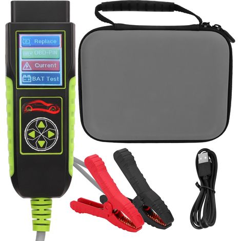 Ortviai Testeur de Batterie Automobile 12 V BT400 4-en-1 avec Analyse SOH/SOC, Détection Fuites & Tension OBD (1/5)