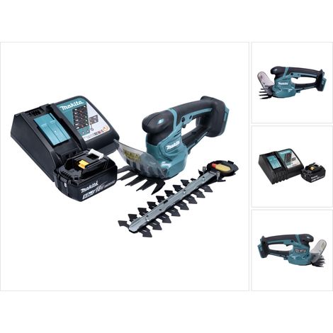 Makita DUM 111 RTX Akku Grasschere Strauchschere 18 V + 1x Akku 5,0 Ah + Ladegerät