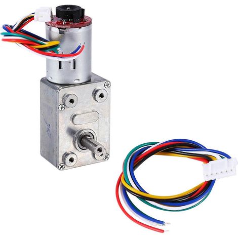Getriebe mit hohem Drehmoment, Untersetzungsmotor mit Encoder, starke Selbsthemmung (10 U/min)