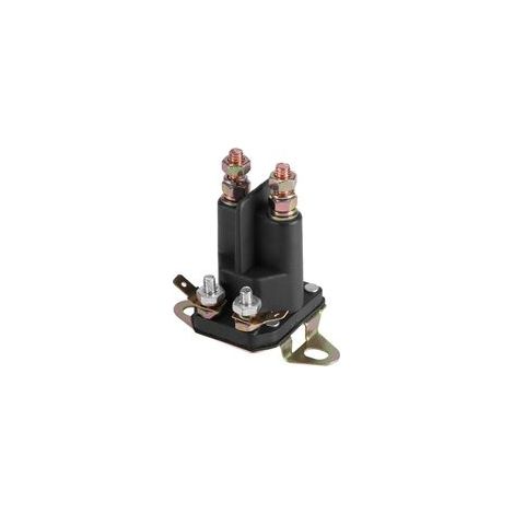 Solenoide de arranque universal de 4 polos y 12 V – Fabricado en metal y plástico – Resistente al desgaste y la corrosión – Para maquinaria de ingeniería AM138497 (1/4)