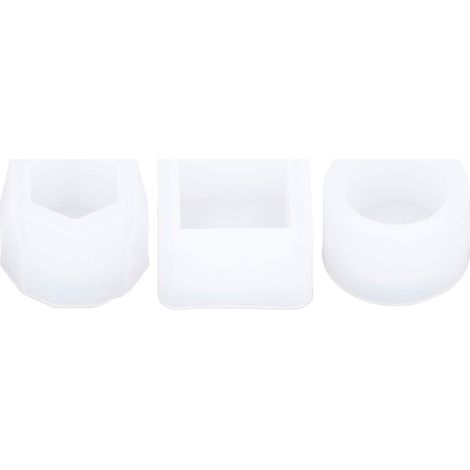 Moules en Silicone Recyclables Haute Transparence pour Résine DIY Finition Brillante (1/5)