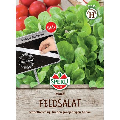 Sperli Feldsalat Match 5 Meter Saatband - Gemüsesamen (1/2)