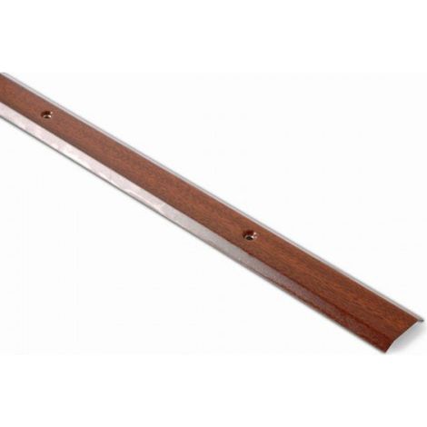 TAPAJUNTAS MOQUETA 34MM MADERA OSCURA.INOX 82CM - BRINOX