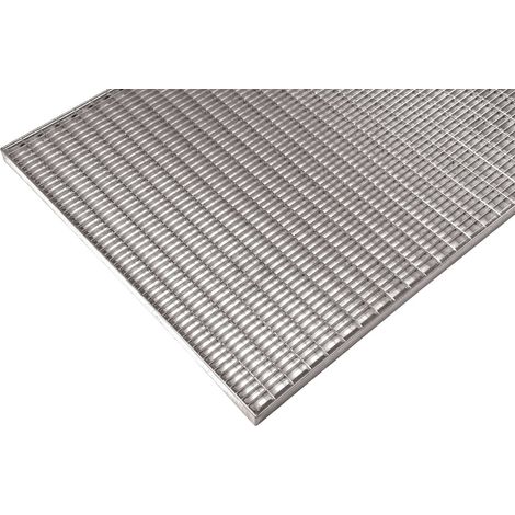Gitterrost industrierost 900x1000 mm 30/10 – Acier galvanisé – Mailles 30x10 mm – Pour chantiers humides et espaces confinés – Gi-Ro (1/5)